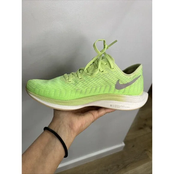 Women's Nike Zoom Pegasus Turbo 2 Lab Green/Pumice Size 7.5Medium - Picture 9 of 13